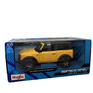 Ford Bronco Badlands Truck 2021 Special Edition 1/24 Scale by Maisto